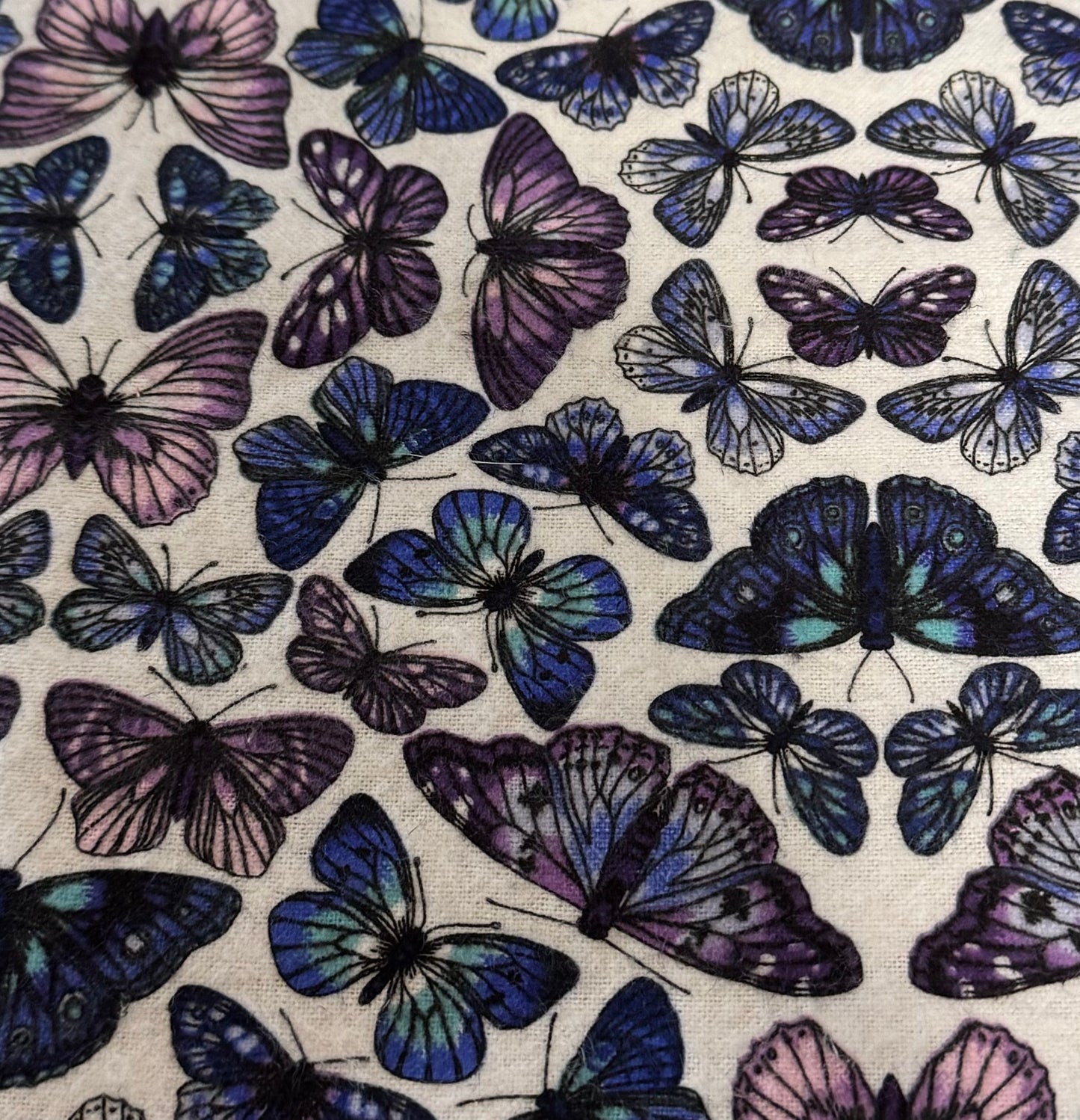 Small purple/blue butterflies Heat/Cold Pack